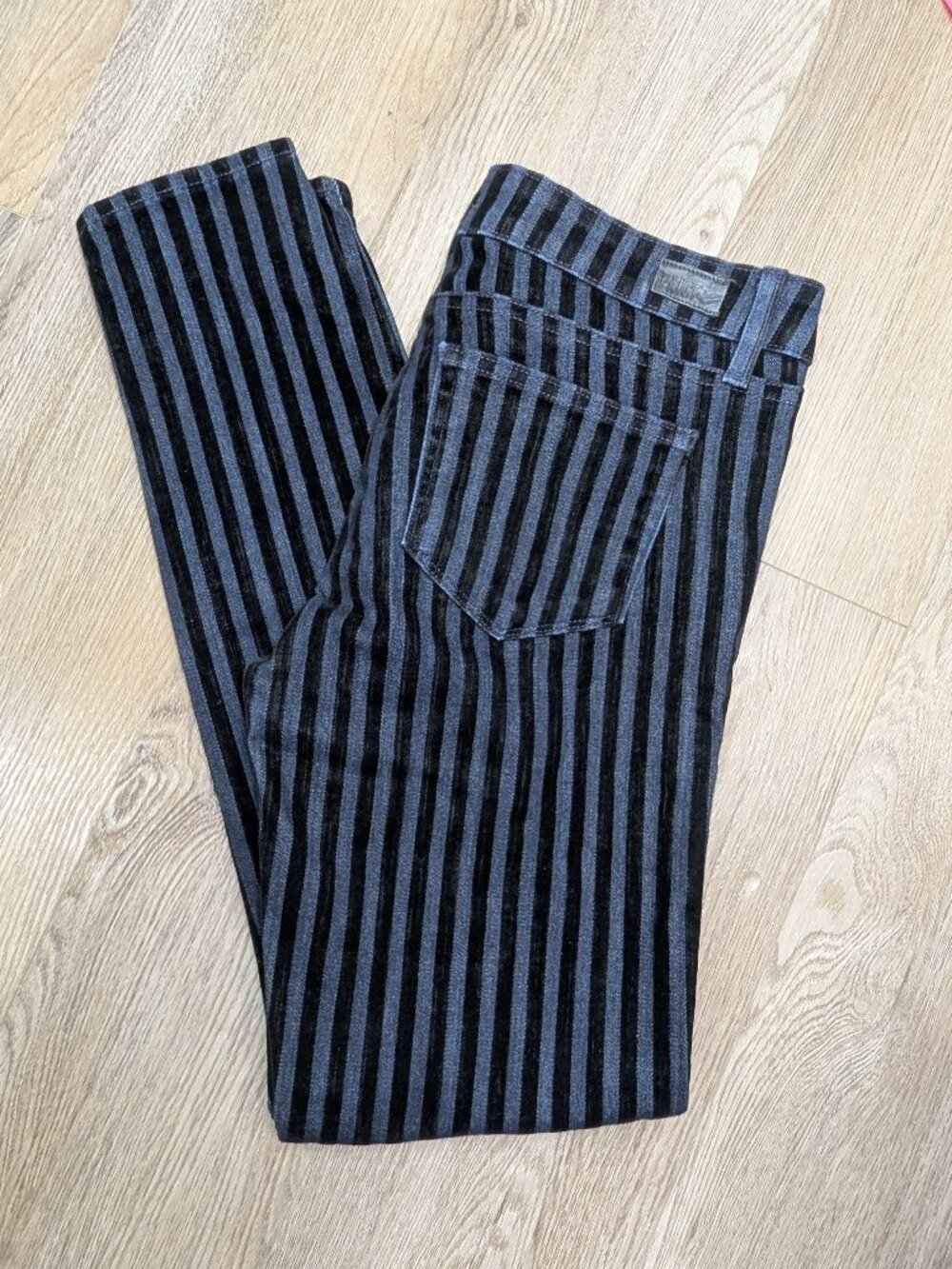 PAIGE Verdugo Ultra Skinny Striped Jeans – Size 29